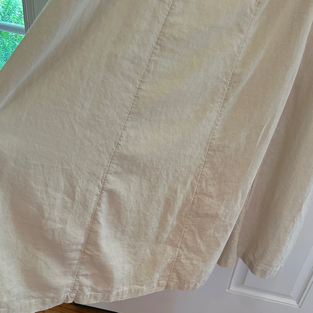 Old Navy Cream Slip-on Midi Dress with Slim Straps - Picture 3 of 6